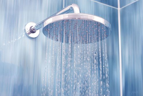 Easy Installation Round Silver Wall Mounted Stainless Steel Shower Head