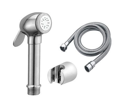 Easy Installation Rust Proof Silver Stainless Steel Jet Spray Faucet For Bathroom