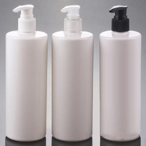Eco Friendly And Round Light Weight Recyclable Biodegradable Plastic White Shampoo Bottles