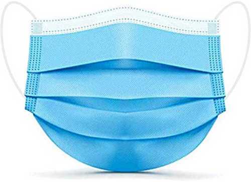 Foldable Three Ply Non Woven 3 Ply Mask With Earloop Application: Clinic