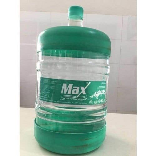 Green Colour 20 Litre Packaged Drinking Water Bottles With Narrow Flip Top