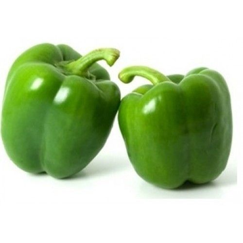 Indian Origin And Rich Taste Fresh Green Color Capsicum With High Nutritious Properties