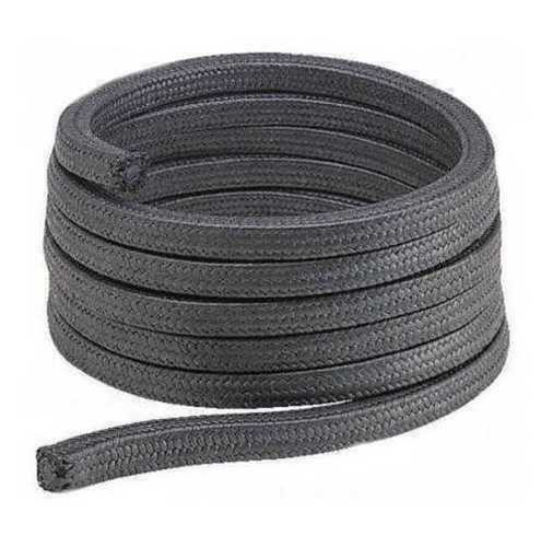 Twisted Industrial Use Black Colour Fiber Gland Packing Rope, 3 To 50 Mm