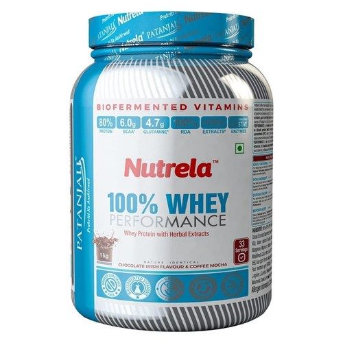 Patanjali Nutrela 100% Whey Performance (1 kilograms)