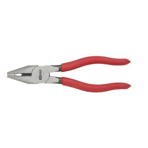 Red Mild Steel Plier Tool With Insulation On Handle For Industrial And Personal Use