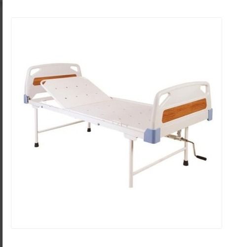 Ruggedly Constructed Powder Coated Manual Semi Fowler Bed For Patient