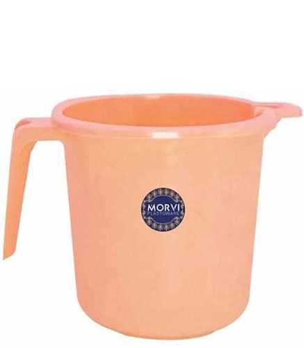 Solid And Durable Orange Color 100 Percent Virgin Plastic Mug