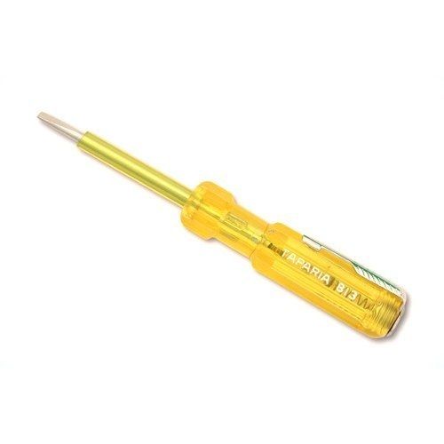 Hand Tool Yellow Color Polycarbonate Material Light Weight Electrical Line Tester