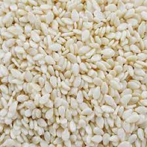 100% Natural Pure And Organic White Color Sesame Seeds, And Good Source Of Fiber Shelf Life: 1 Years