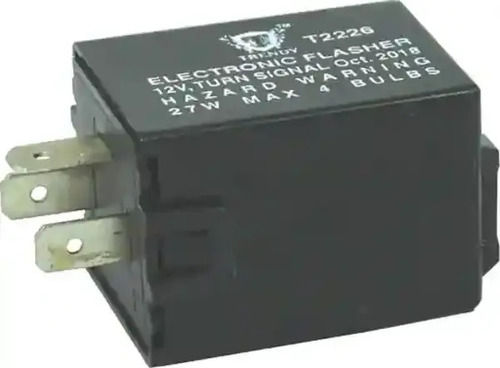 12v 3 Pin Adjustable Compatibility Flasher Relay T2228 For Perfect For Flashing Indicators 