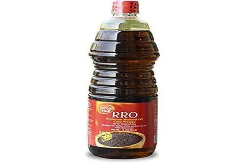 A Grade 100% Natural Pure Mustard Oil, Net Weight 1 Liter Bottles Pack