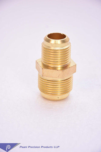 Brass Flare Reducing Union For Air, Water, Oil, Fuels With Polished Finish And Standard Size Working Mediums: Water