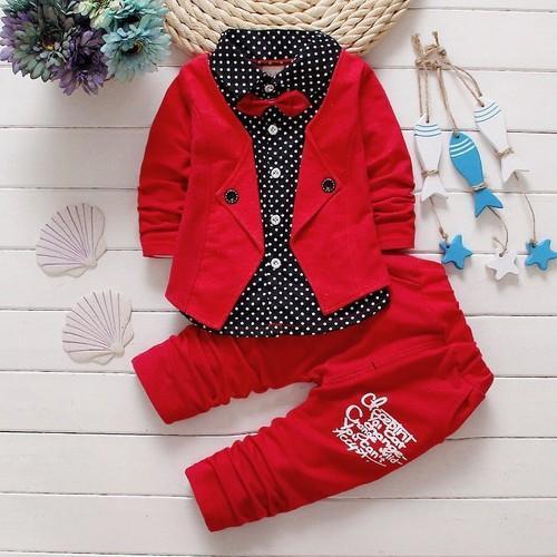 Eco Friendly And Stylish Blazer Style Red Colour Full Sleeves Boy Coat And Pant 