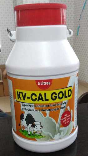 Kv-cal Gold Metho Chelated Double Strength Caclium Suspension 5LTR