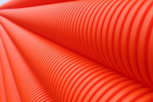 Light Weight And Resistant To Oil And Easily Fit Orange Plastic Pvc Pipes With 5M Length Length: 5  Meter (M)