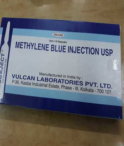 Methylene Blue Injection Age Group: Suitable For All Ages