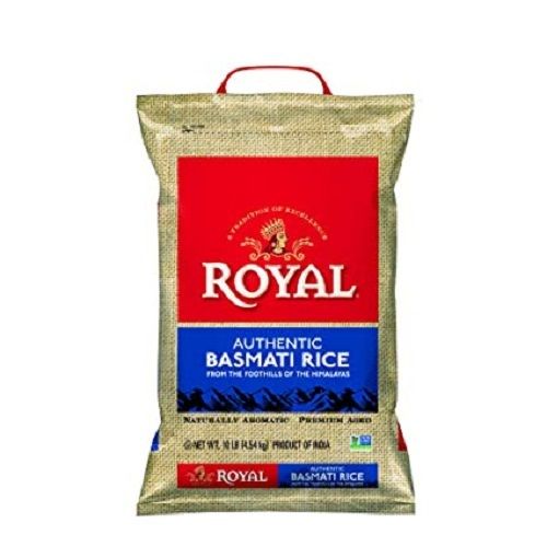 Royal White Basmati Rice, 10 Pound, Genuinely Real, From The Lower Regions Of The Himalayan Mountains Broken (%): 14%