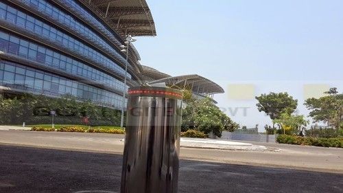 Stainless Steel Fixed Bollards With 700 mm Height And 12 Mm Thickness