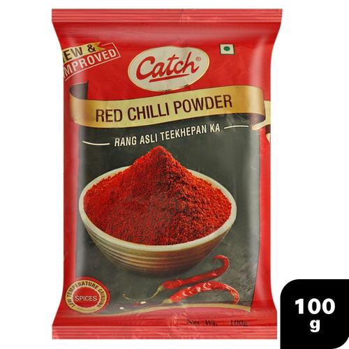  विटामिन सी और गर्मी और स्वाद में 100 ग्राम समृद्ध स्रोत खाना पकाने के लिए कैच ड्राई रेड चिली पाउडर 