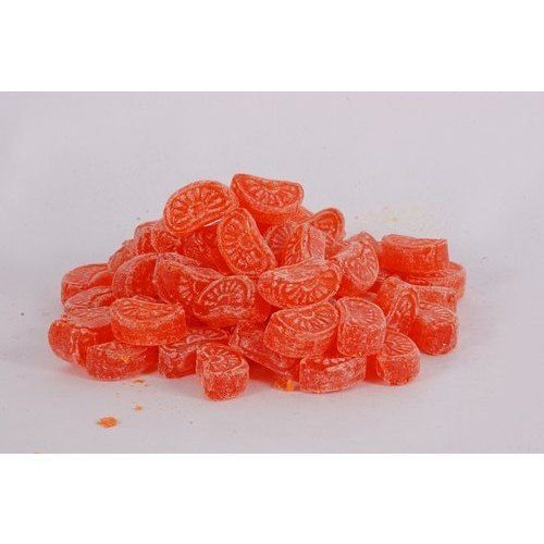 Delicious Orange Flavour Sugar Candy with Vitamin C, Fibre And Essential Nutrients