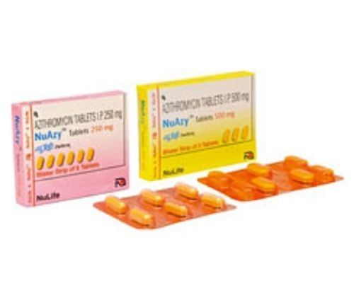 Nuazy Azithromycin Tablets I.P. 250mg And 500mg