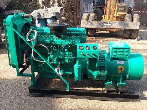 Blue Tata Cummins Soundproof Diesel Generator Exceptionally Solid And Eco-Friendly