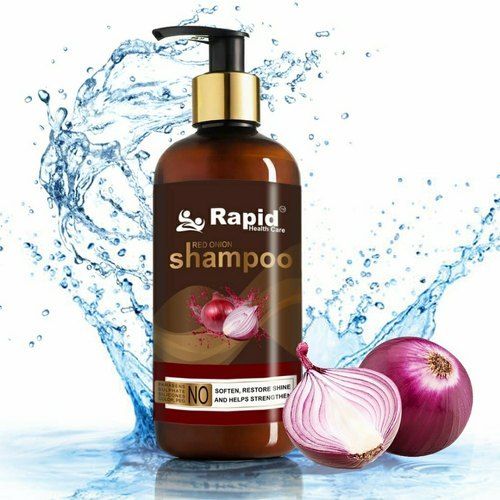 100% Natural And Pure Onion Strong And Lustrous Hair Shampoo