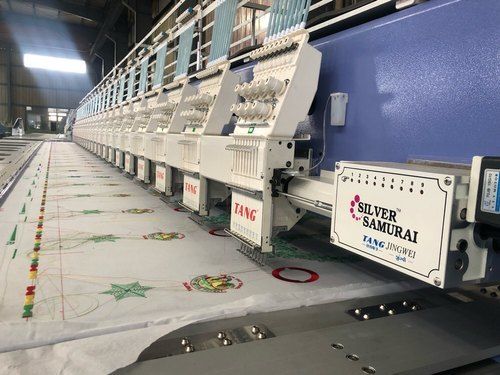 220 Volt Electrical Industrial Embroidery Machine(320000 Stitched/12 Hour)