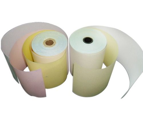 White Carbon Paper Sheets Roll With Gsm 120 To 150 For Industrial Use