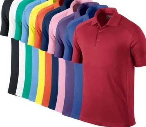 Comfortable And Impeccable Finish Mens Collar T Shirt In Various Colours Age Group: Adults