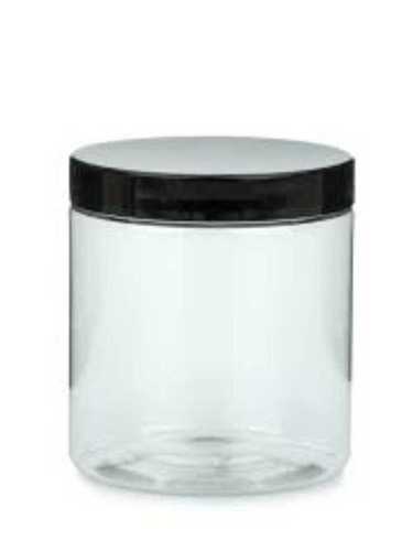 Plastic Crack Proof And Leakage Proof Screw Cap Type Transparent Pet Jars