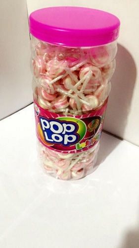 Delicious Taste and Mouth Watering Pink Colour Tasty Lollipop