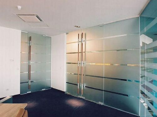 Fine Finish Moisture Proof Plain PVC Interior Decorative Glass Film For Office