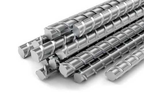 Galvanized Surface Cylindrical Round Tmt Bars For Construction Purpose