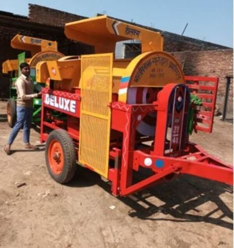 High Efficient Mild Steel Threshing Crops Mitsubishi 180d Thresher For Agriculture