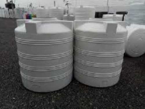 Powder Coated White Colour Round Shape Pvc Water Tanks For Water Storage Grade: Superior