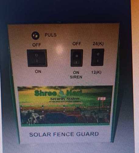 Natural Solar Solar Fence Energizer (Zatka Machine) For Farm Land