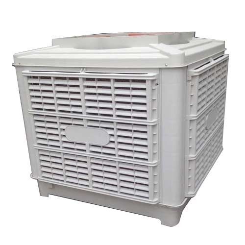 White High-Speed Plastic Electrical Industrial Evaporative Air Cooler
