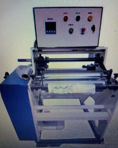 Blue 100% Accuracy High Operational Fluency Automatic Electric Foil Making Machine