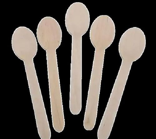 100% Compostable Ecofriendly Disposable Spoons 5.5 Inch Pack Of 25 Spoons)