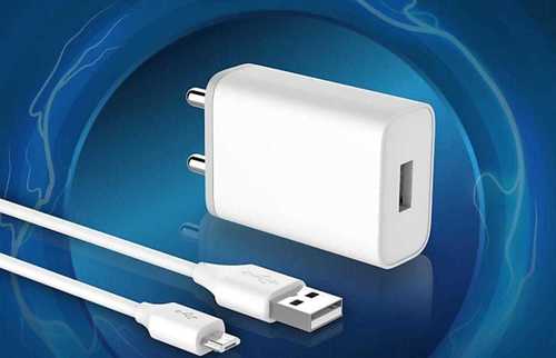  5V 2.1Amp सुपर फास्ट वॉल चार्जर सभी Android और स्मार्ट फोन के लिए USB केबल के साथ बॉडी मटेरियल: प्लास्टिक