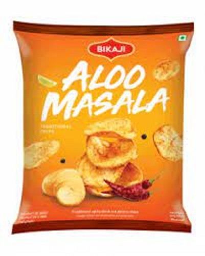 Crispy Crunchy And Tasty Fresh Organic Potato Made Bikaji Aloo Masala Chips Packaging Size: Packets