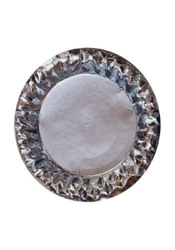 Eco Friendly And Highly Durable Designed Silver Foil Paper Plates Usage: Casual Dinners