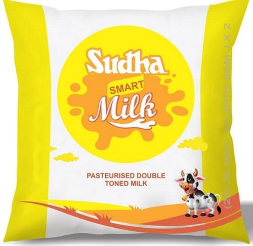 Fresh Natural And Nutritious Sudha Smart Pasteurized Double Toned Milk Age Group: Old-Aged