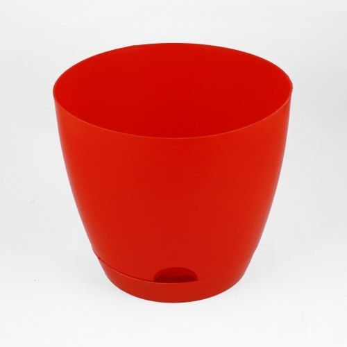 Highly Durable and Perfect Finish Red Color 9 Inch Self Watering Planter