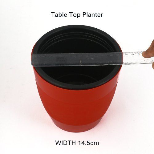 Highly Durable and Polished Table Top Self Watering Planter Width 14.5 Cm
