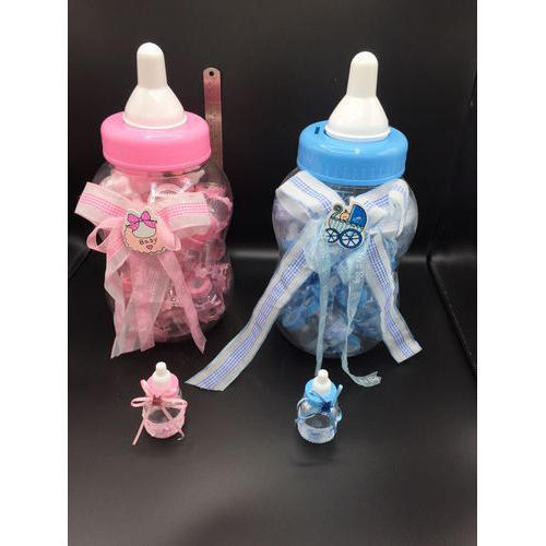 Leakage Free Baby Feeding Bottle With Plastic Nipple And Protective Fancy Cover