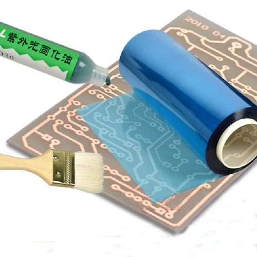 Transparent Blue Photosensitive Dry Film For Pcb Circuit Making