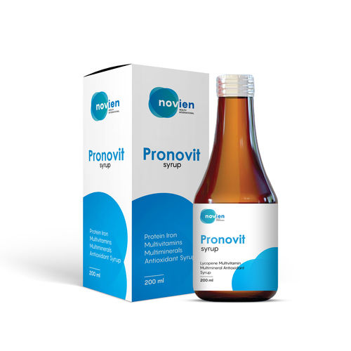 Protein Hydrolysate Syrup With Iron, Vitamins and Minerals Syrup