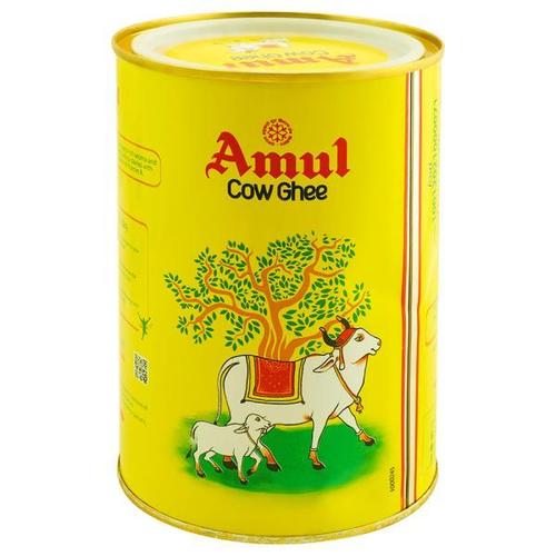 Pure And Premium Quality Tasty Amul Cow Ghee In Yellow Color